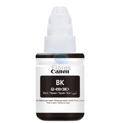 GI490 Tinta Pixma MFP G2411, G3411, G4411 nyomtatókhoz, CANON, fekete, 135 ml