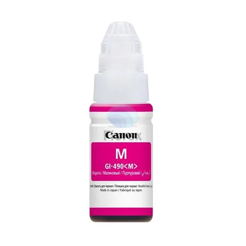 GI490 Tinta Pixma MFP G2411, G3411, G4411 nyomtatókhoz, CANON, magenta, 70 ml
