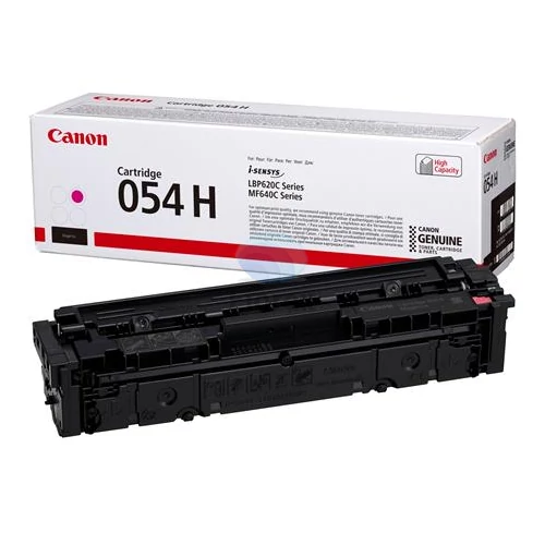 CRG-054H Lézertoner i-Sensys LBP621 623, MF641, 643 nyomtatókhoz, CANON, magenta, 2,3k