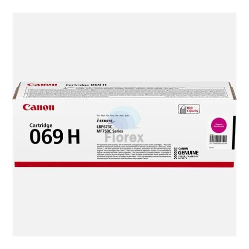 CRG-069H Lézertoner, i-SENSYS LBP 673Cdw nyomtatóhoz, CANON, magenta, 5,5k