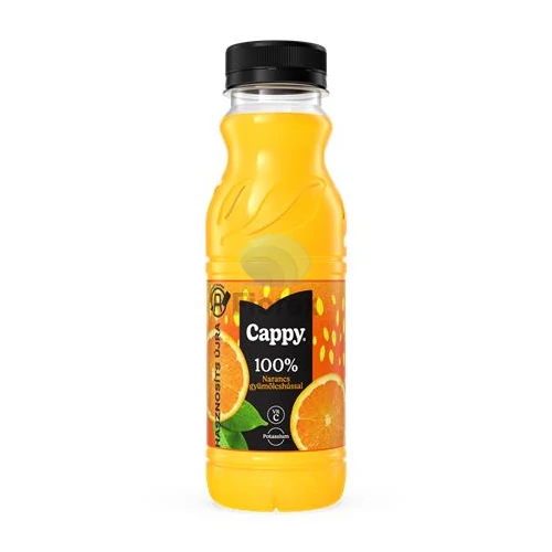Gyümölcslé, 100%, 0,33 l, CAPPY narancs