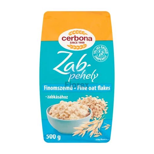 Zabpehely, 500 g, CERBONA, finomszemű