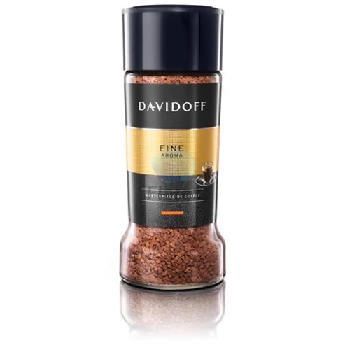 Instant kávé, 100 g, üveges, DAVIDOFF "Fine Aroma"