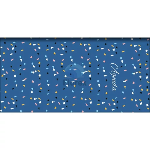Zsebnaptár, fekvő elrendezésű, DAYLINER, "Colors Sky"