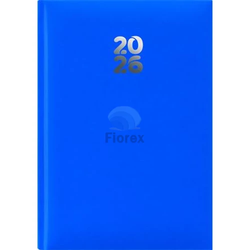 Naptár, tervező, A5, napi, DAYLINER "Pannon", kék