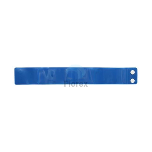 Raklap lábazati sarokpánt, 75×100×145 mm, PVC, DJOIS, kék, - 50db
