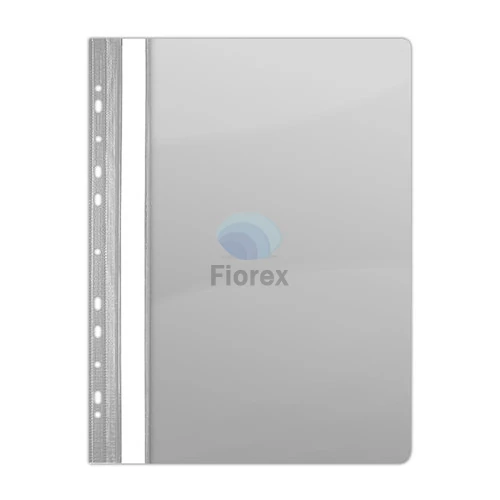 Gyorsfűző, lefűzhető, PVC, A4, DONAU, szürke