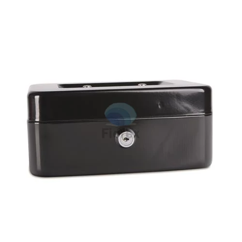 Pénzkazetta, 20x16x9 cm, DONAU, fekete