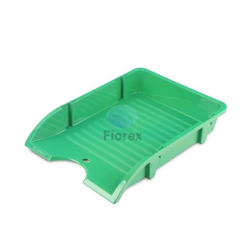 Irattálca, műanyag, törhetetlen, DONAU "Solid", zöld