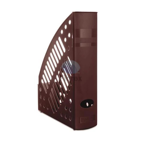 Iratpapucs, műanyag, 70 mm, DONAU, vörös