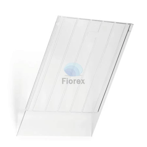 Előlap, prospektustartóhoz, A4, DURABLE "FLEXIBOXX", áttetsző