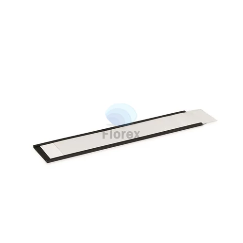 Ársín, 30 mm, mágneses, C-Profil, DURABLE, fekete - 5db