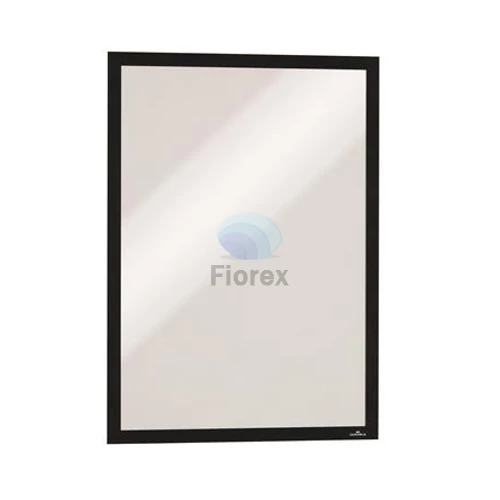 Infokeret, A3, mágneses, DURABLE "DURAFRAME® MAGNETIC", fekete - 5db