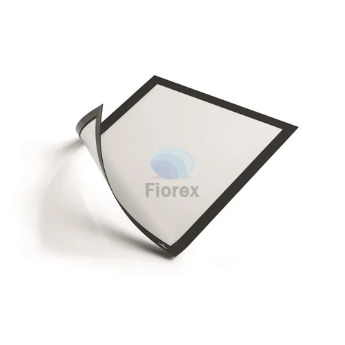 Infokeret, A4, mágneses, DURABLE "DURAFRAME® MAGNETIC", fekete - 5db