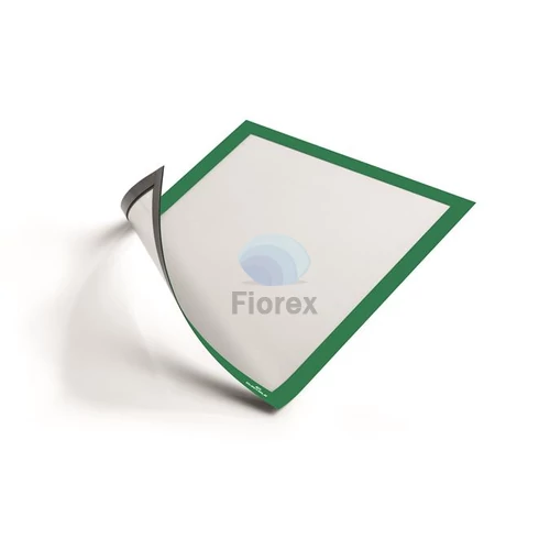 Infokeret, A4, mágneses, DURABLE "DURAFRAME® MAGNETIC", zöld - 5db