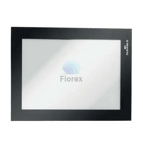 Infokeret, öntapadó, A6, DURABLE "DURAFRAME®", fekete - 2db