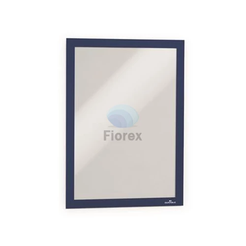 Infokeret, A4, öntapadó háttal, DURABLE "DURAFRAME®", sötétkék - 10db