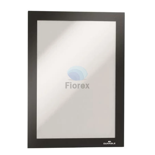Infokeret, A5, mágneses, DURABLE "DURAFRAME MAGNETIC", fekete - 5db