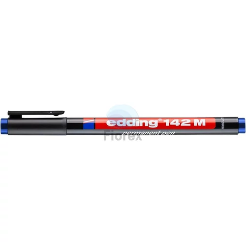 Alkoholos marker, OHP, 1 mm, EDDING "142 M", kék