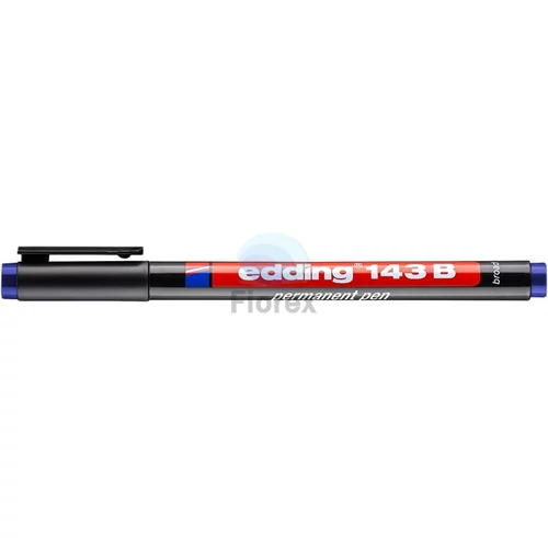 Alkoholos marker, OHP, 1 mm, EDDING "143 B", kék