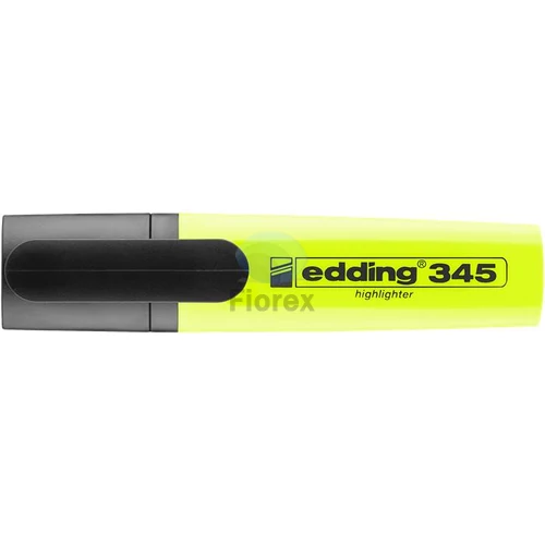 Szövegkiemelő, 2-5 mm, EDDING 345, sárga