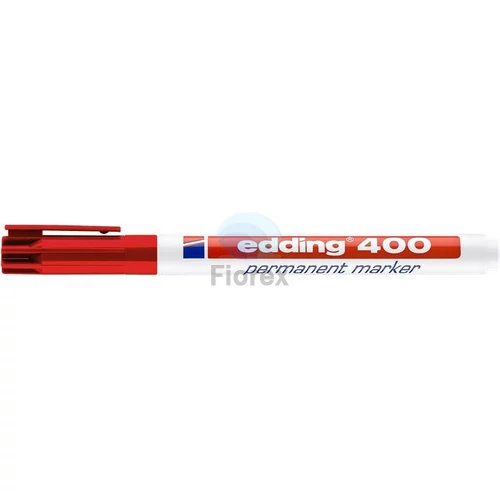 Alkoholos marker, 1 mm, EDDING "400", piros