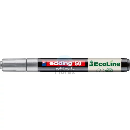 Lakkmarker, 2-3 mm, EDDING "50", ezüst