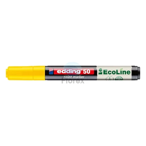 Lakkmarker, 2-3 mm, EDDING "50", sárga