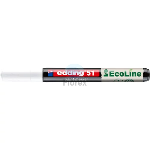 Lakkmarker, 1-2 mm, EDDING "51", fehér