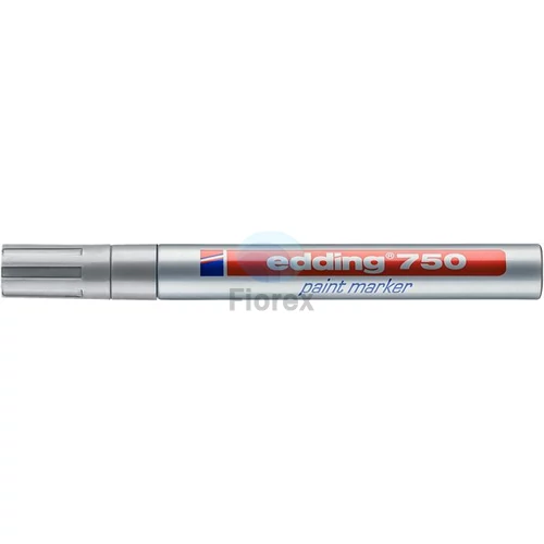 Lakkmarker, 2-4 mm, EDDING "750", ezüst