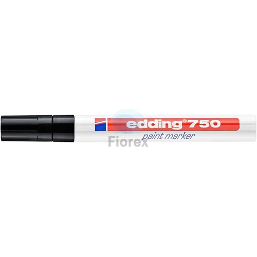 Lakkmarker, 2-4 mm, EDDING "750", fekete