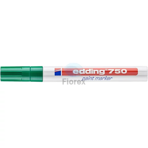 Lakkmarker, 2-4 mm, EDDING "750", zöld