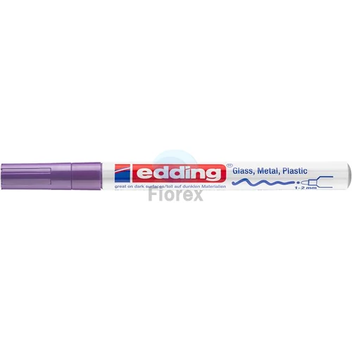 Lakkmarker, 1-2 mm, EDDING "751", lila