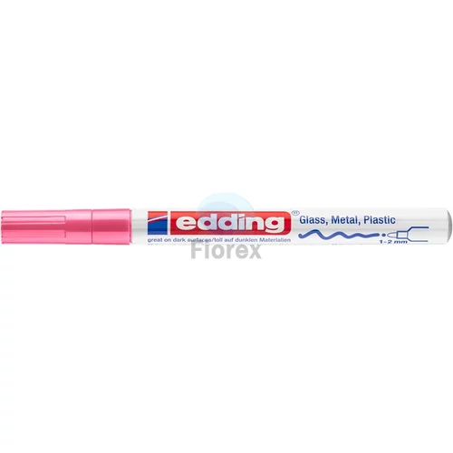 Lakkmarker, 1-2 mm, EDDING "751", rózsaszín