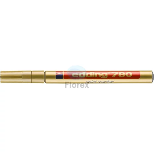 Lakkmarker, 0,8 mm, EDDING "780", arany
