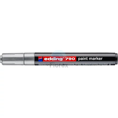 Lakkmarker, 2-3 mm, EDDING "790", ezüst