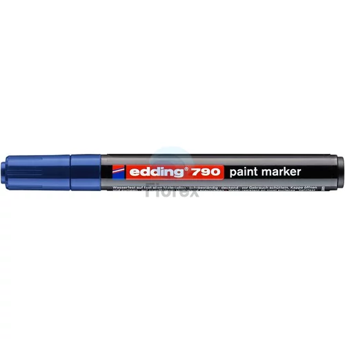Lakkmarker, 2-3 mm, EDDING "790", kék