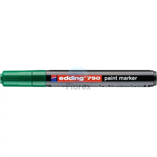 Lakkmarker, 2-3 mm, EDDING "790", zöld