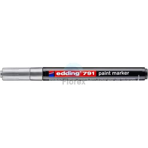 Lakkmarker, 1-2 mm, EDDING "791", ezüst