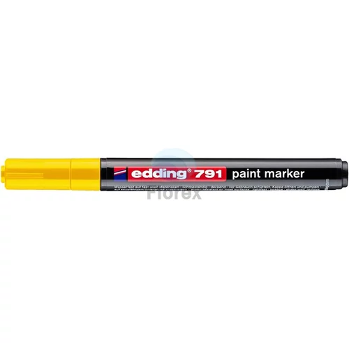 Lakkmarker, 1-2 mm, EDDING "791", sárga