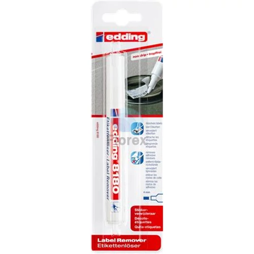 Etikett eltávolító marker, 4 mm, vágott, EDDING "8180"