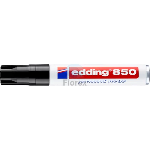 Alkoholos marker, 5-16 mm, vágott, EDDING "850", fekete