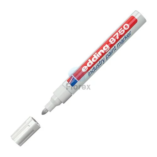 Lakkmarker, 2-4 mm, EDDING, "8750", fehér
