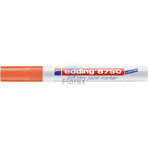 Lakkmarker, 2-4 mm, EDDING, "8750", narancssárga