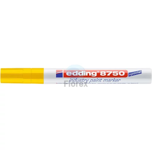 Lakkmarker, 2-4 mm, EDDING, "8750", sárga