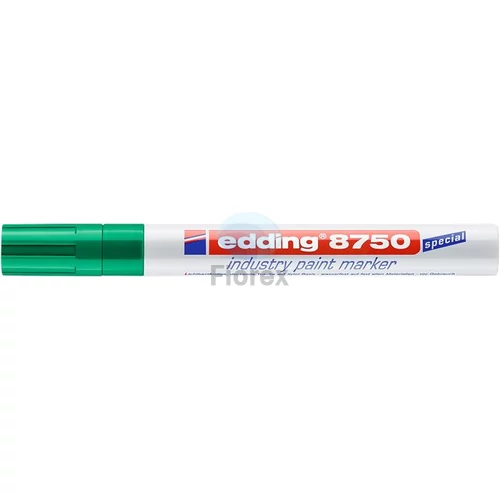 Lakkmarker, 2-4 mm, EDDING, "8750", zöld