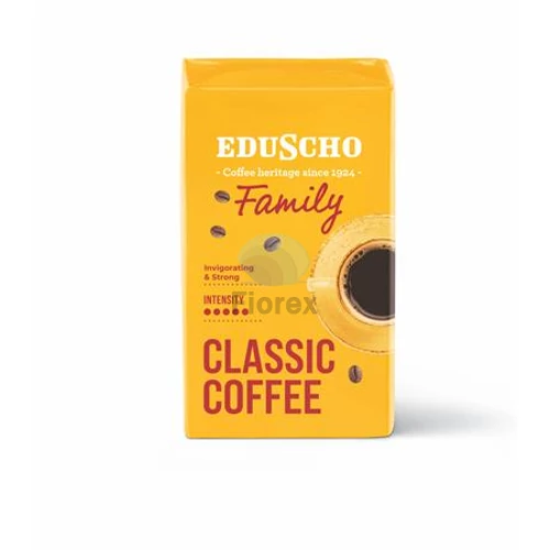 Kávé, pörkölt, őrölt, 1000 g, EDUSCHO "Family"