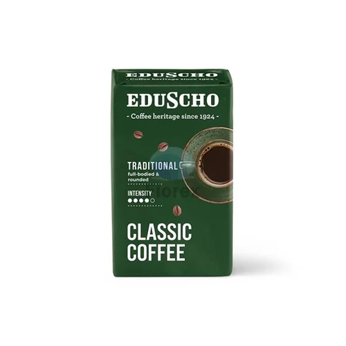 Kávé, pörkölt, őrölt, 250 g, EDUSCHO "Classic Traditional"