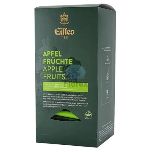 Gyümölcstea, 25x2,5g, EILLES "Apple Fruits"