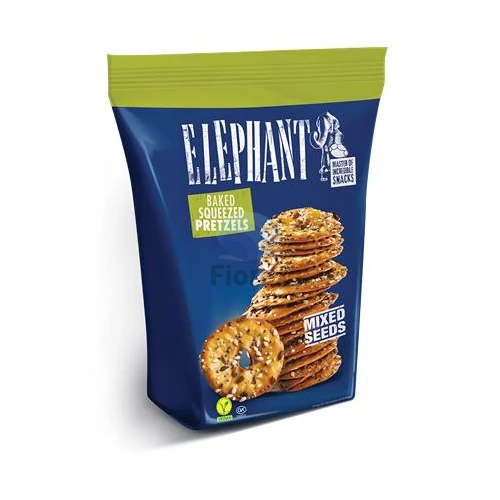 Chips-tallér, 70 g, ELEPHANT, szezámmagos